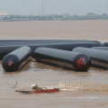 Airbags marinhos de borracha de flutuação do navio para a elevação / balões de lançamento do barco para embarcações afundadas que aterram o levantamento